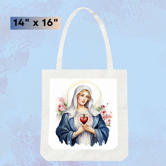 Tote Virgin Mary Immaculate Heart 1