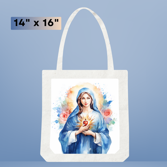 Tote Virgin Mary Immaculate Heart 2