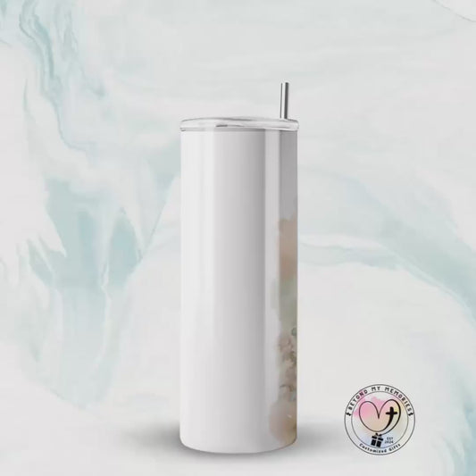 Virgin Mary Praying Hands 4 - 20oz Skinny Tumblers