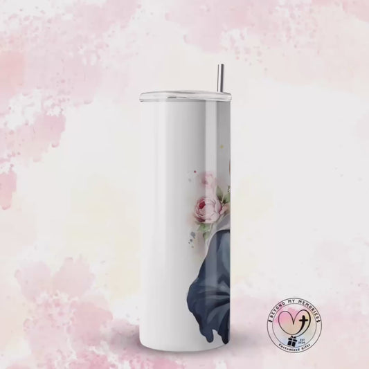 Virgin Mary Immaculate Heart 1 - 20oz Skinny Tumblers