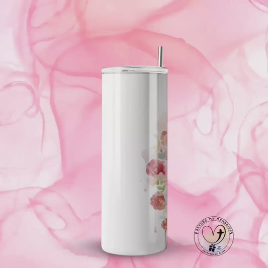 Virgin Mary Praying Hands 3 - 20oz Skinny Tumblers